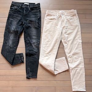 2 Pairs of Authentic Moussy Vintage pants